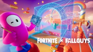 Fortnite x Fall Guys Key Arte