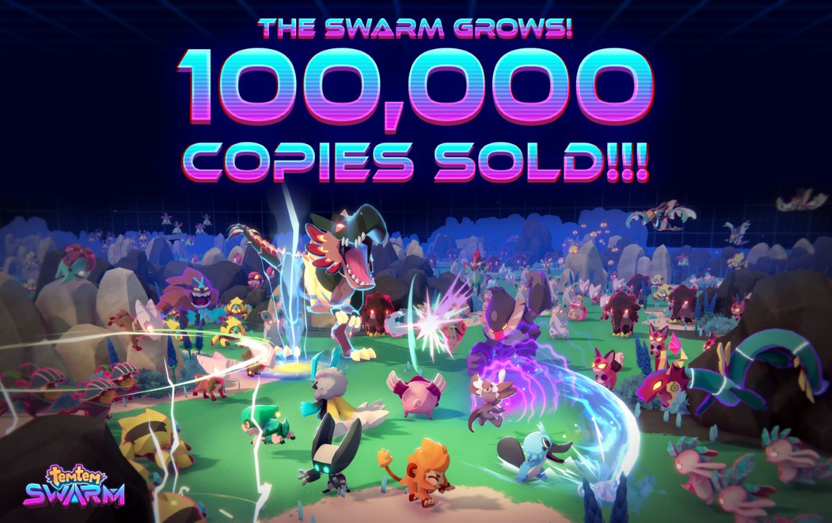 Temtem Swarm supera las 100,000 copias vendidas Gikinx